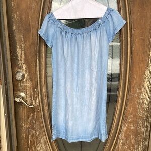 Anthropologie Cloth & Stone Denim Dress! Small